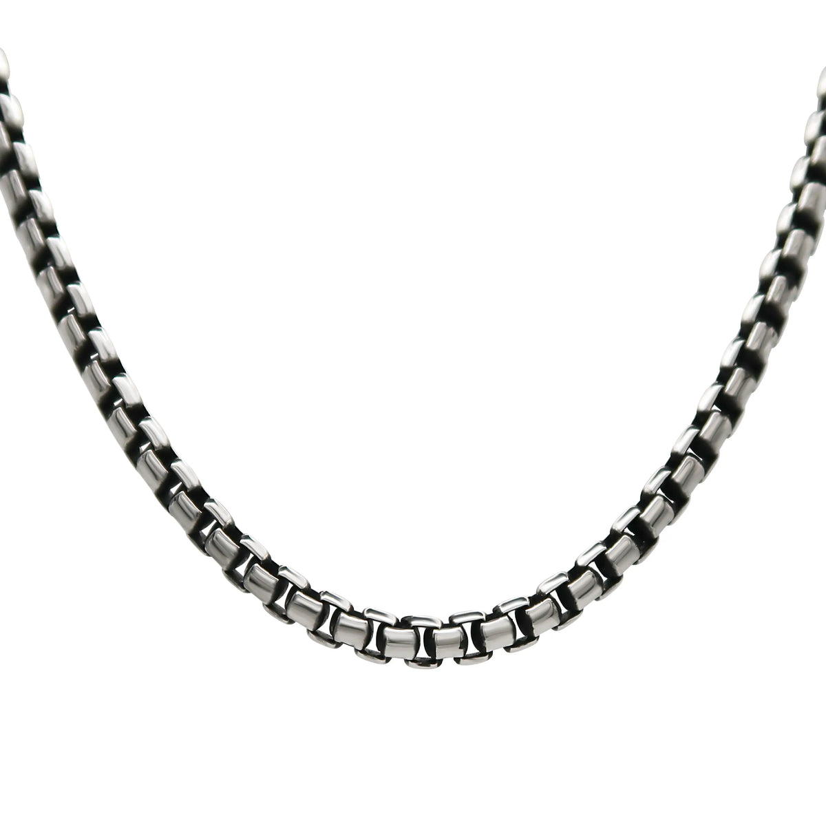 3mm Box Chain & Cheetah Pendant Set